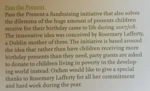 Extract from Oxfam Ireland Annual Report