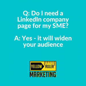 Linkedin Company pages for SMEs image